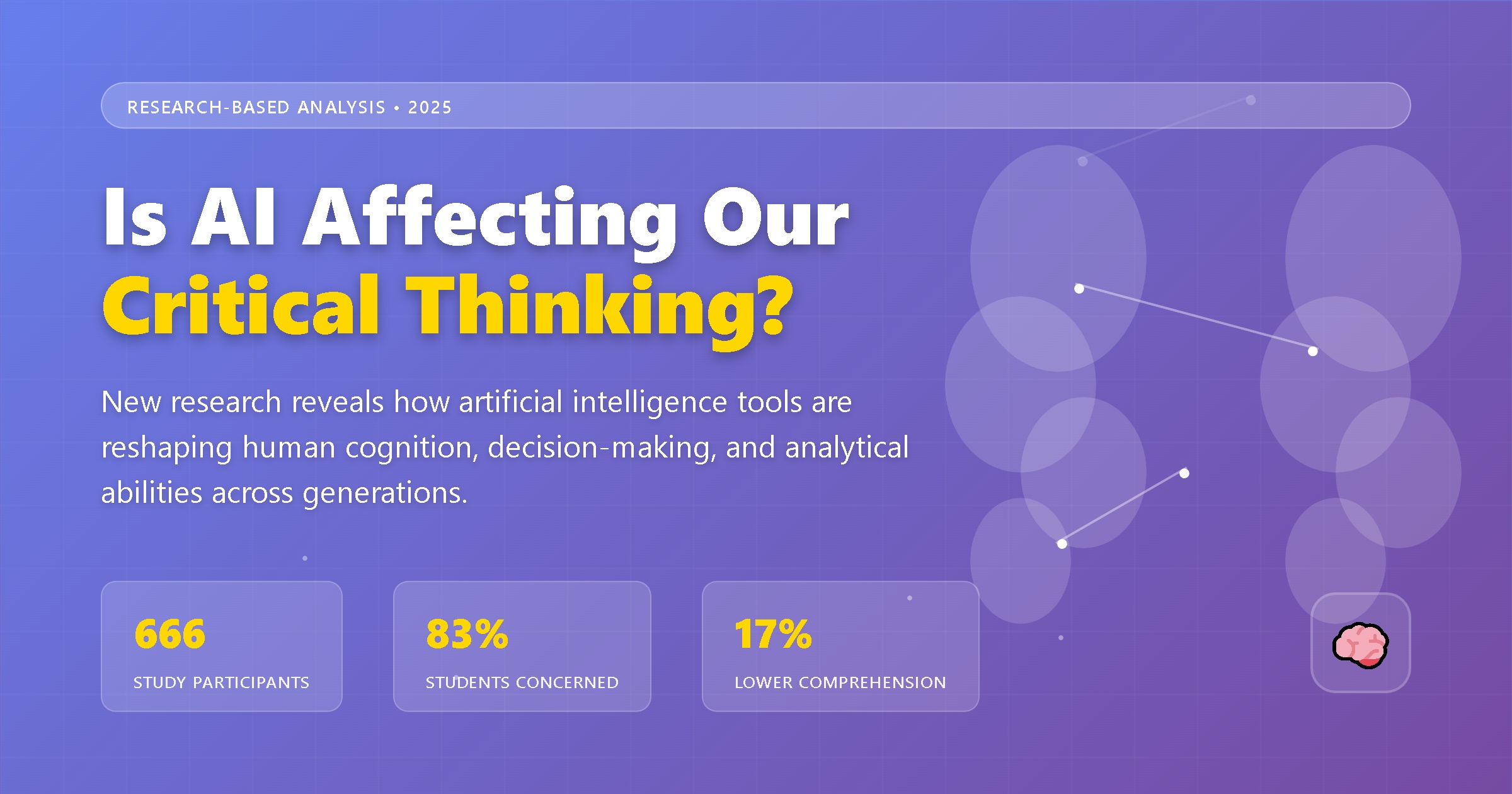 How True Is It That AI Is Starting to Affect Our Critical Thinking?