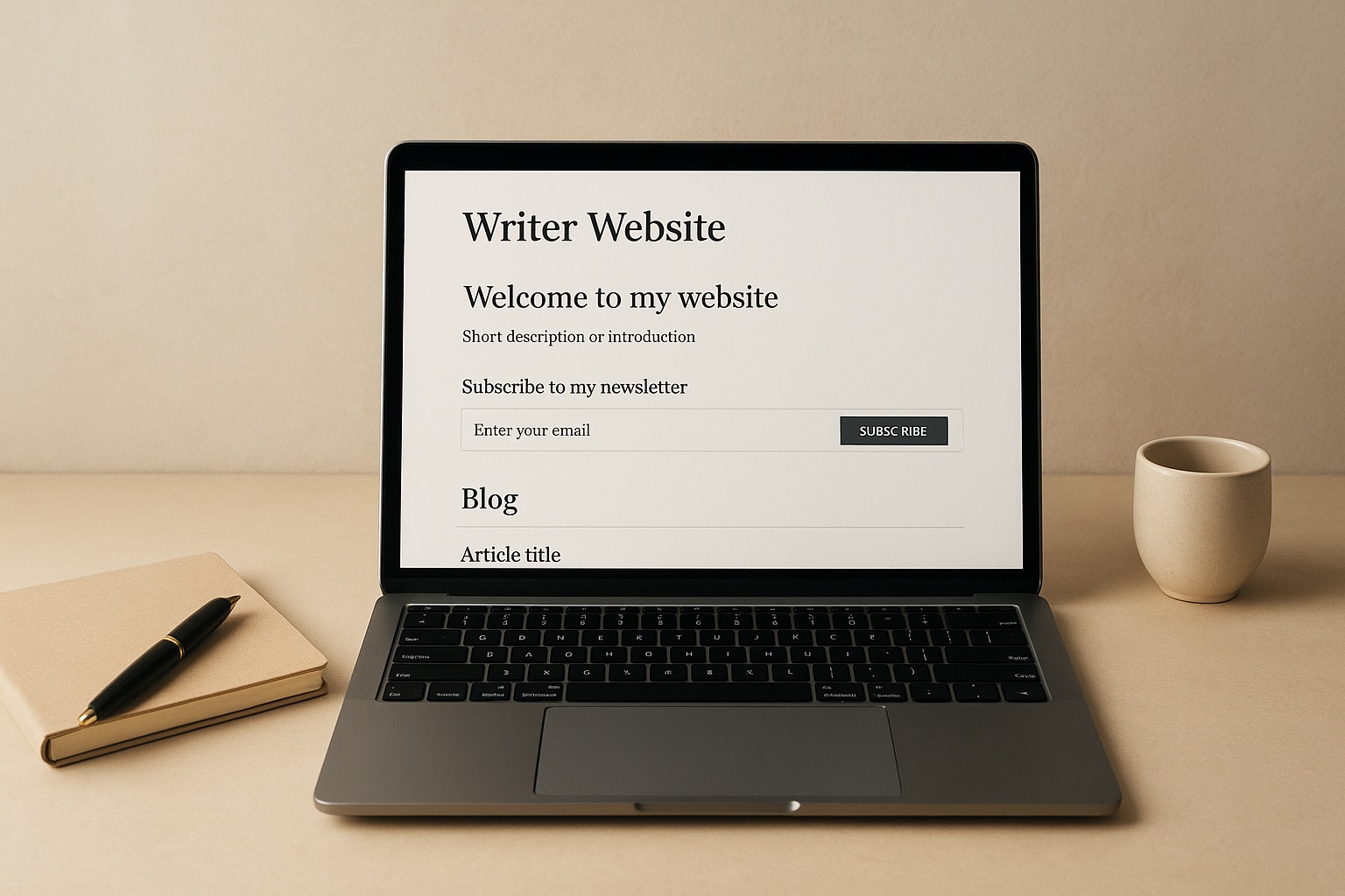 How to Build an Effective, No-Code Writer Website (Using beehiiv)